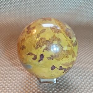 Natural Jasper Huge 100mm, 4" Diameter, 12" Circum, 1460 grams 3.35 lbs Approx